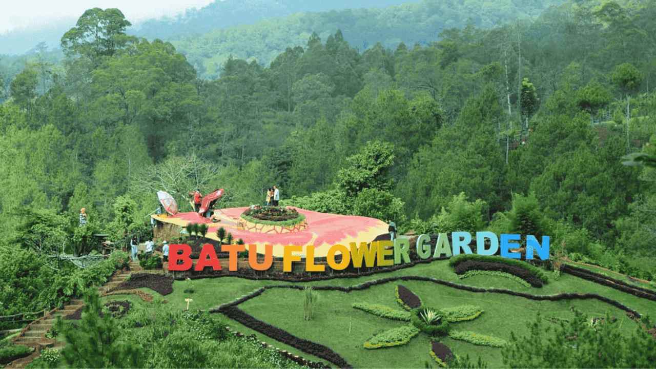 Batu Flower Garden, Wisata dengan Spot Foto Kekinian di Malang