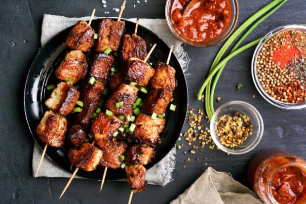 Resep Shashlik daging panggang Rusia