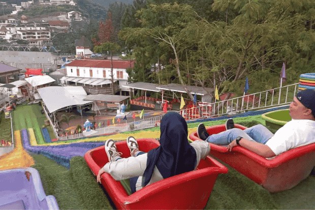 Lokasi Golden Park Guci dan Suasana Sekitarnya