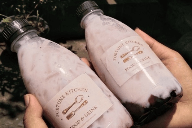 Resep Blueberry Cheese Milk Kekinian