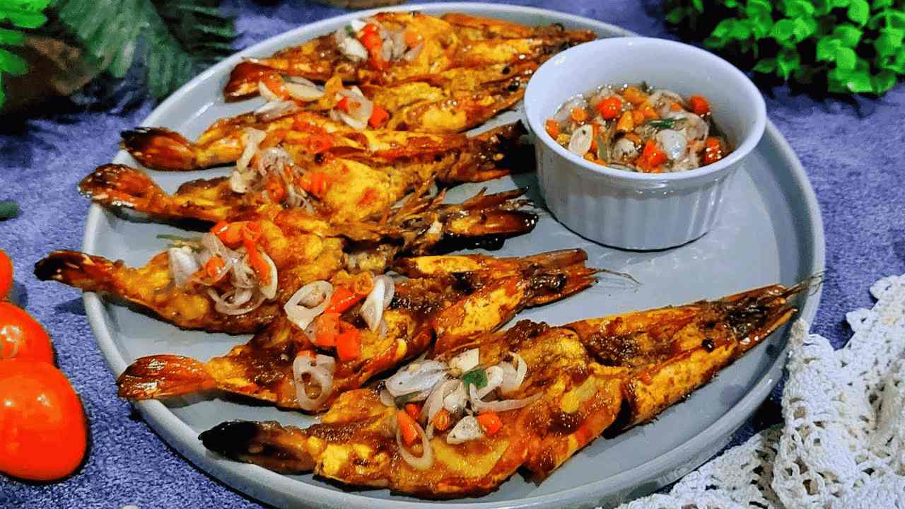 Udang Bakar Jimbaran Gurih dengan Aroma Bakar yang Menggoda
