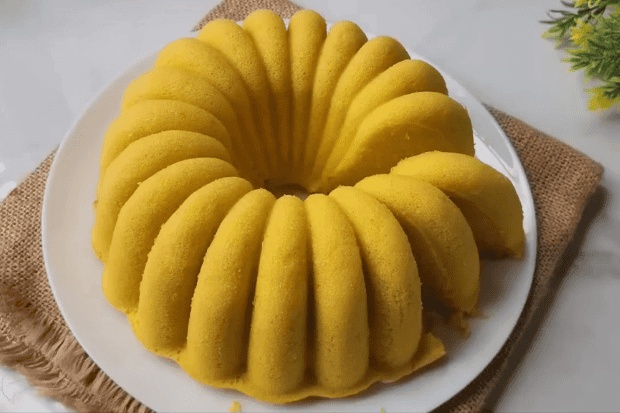 Bolu Labu Kuning yang Lembut dan Harum