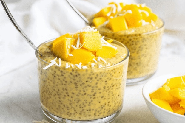 Dessert Chia Pudding Simple yang Mudah Dibuat